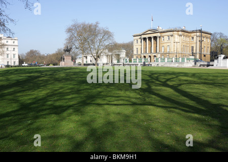 Applicare House, ex residenza del Duca di Wellington a Hyde Park Corner, Londra Foto Stock