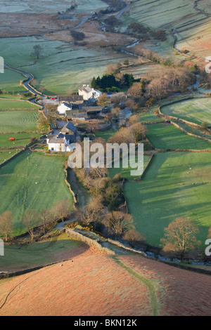 Il villaggio di testa Wasdale in inglese il Parco Nazionale del Distretto dei Laghi in Cumbria Foto Stock