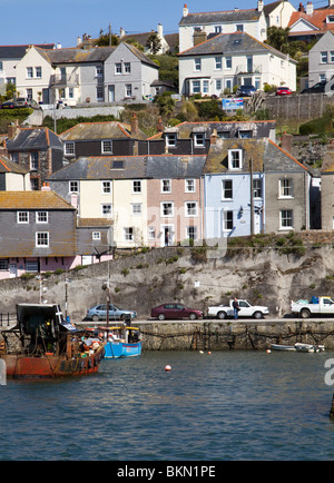 Cornish porto di Mevagissey Foto Stock