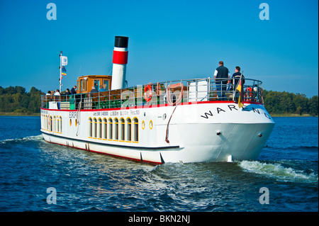 Nave turistica Europa Waren, Mueritz, Mecklenburg Western-Pomerania, Germania Foto Stock