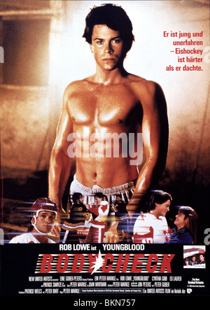 YOUNGBLOOD (1985) Rob Lowe, POSTER YGB 001 OS Foto Stock