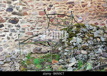 Oradour-sur-Glane dove il 10 Giugno 1944 642 abitanti furono massacrati da un WW2 tedesco Waffen-SS company, Limousin Francia Foto Stock