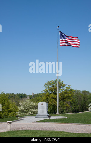 Masonic Memorial presso Valley Forge, PA Foto Stock