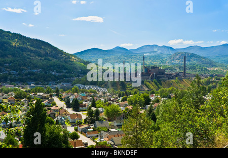 Città di Trail B.C. Foto Stock