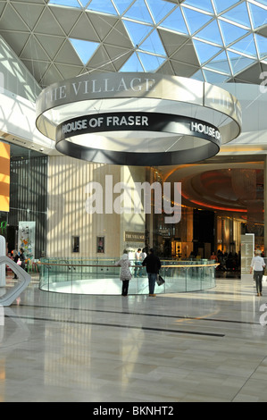 House of Fraser ingresso del negozio in Westfield Shopping Mall Foto Stock