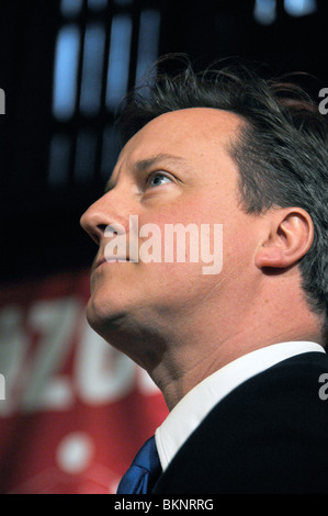 Primo ministro britannico David Cameron A LONDRA Foto Stock