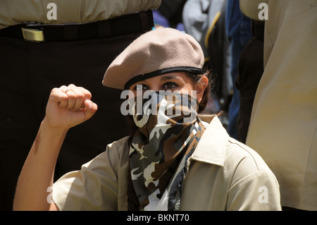 La Gran Marcha maggio su 1, 2010, in Tucson, Arizona, USA, la protesta della bill SB1070 che obiettivi l'immigrazione clandestina. Foto Stock