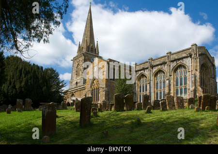 La Chiesa in Occidente Adderbury in Cotswolds, Oxfordshire, Regno Unito Foto Stock