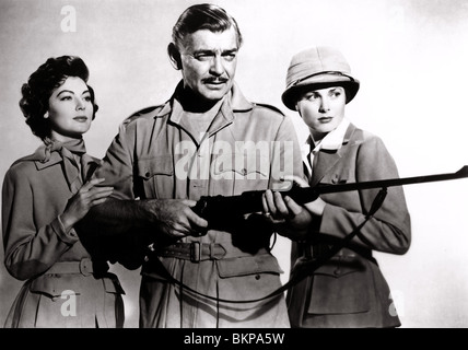 MOGAMBO (1953) Ava Gardner, Clark Gable, Grace Kelly MGBO 001 P Foto Stock