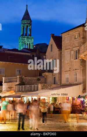 Isola di Hvar Hvar città, Croazia Foto Stock