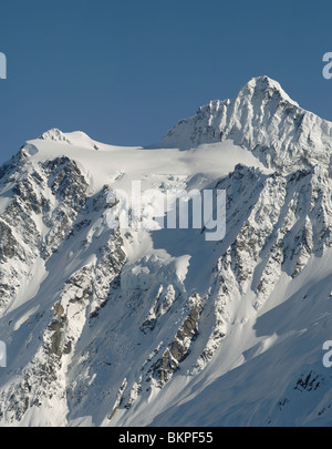 Mount Shuksan 2783m (9131ft) in Washington Cascades, STATI UNITI D'AMERICA Foto Stock