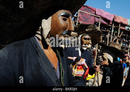 Festival di San Ignacio de Moxos in Bolivia. Foto Stock