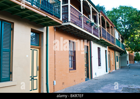 Alloggi sociali, Woolloomooloo, Sydney, Australia Foto Stock