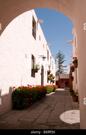 Monasterio de Santa Catalina, Arequipa, Perù Foto Stock