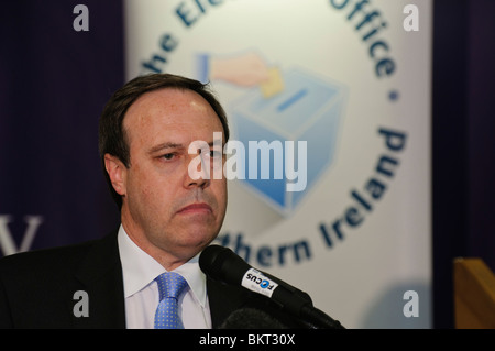 Nigel Dodds, MP per Belfast nord, MLA e vice leader dei democratici di partito unionista (DUP) Foto Stock