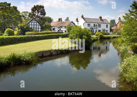 Eardisland, Herefordshire, Inghilterra Foto Stock