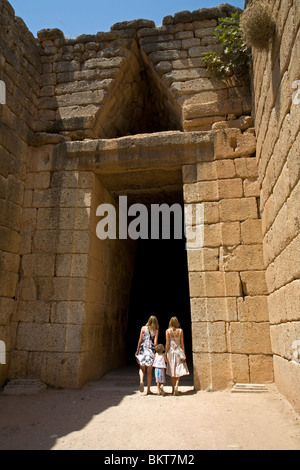 Micene Pelopennese Grecia Foto Stock