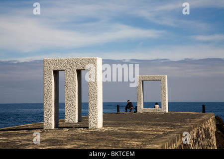 Porta senza porta, Garachico Foto Stock