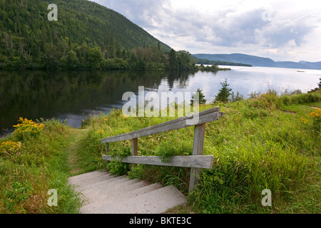 Fiordo di Saguenay. Quebec. Foto Stock