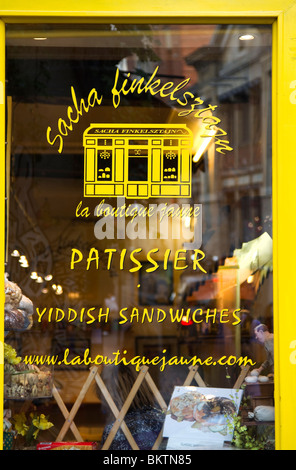 Pasticceria ebraica nel quartiere Marais di Parigi Foto Stock