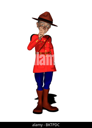 Mounties poliziotto Foto Stock