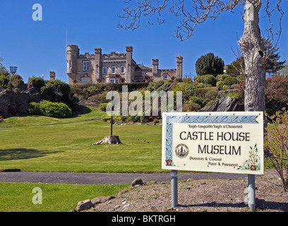 Castle House Museum a Castle Hill in Dunoon Argyll and Bute Scozia Scotland Foto Stock