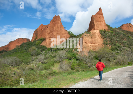 Las Medulas, El Bierzo, León, Spagna Foto Stock