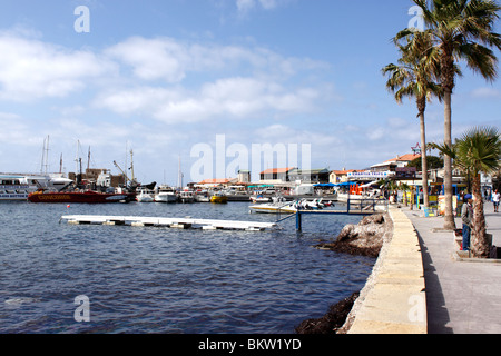 PAPHOS NOSTALGICO NEL 2010 SULL'ISOLA DI CIPRO Foto Stock