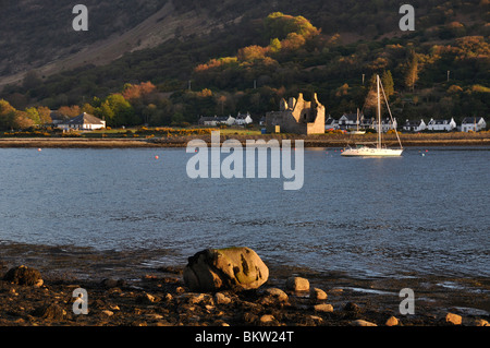 Lochranza, Isle of Arran, Scozia Foto Stock