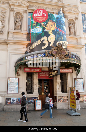 Criterion Theatre, Piccadilly Circus e il West End di Londra, Regno Unito Foto Stock