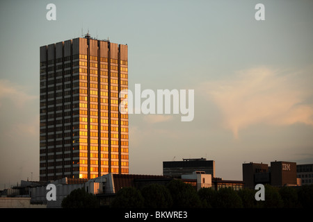 London South Bank, ITV, Gabriel's Wharf Foto Stock