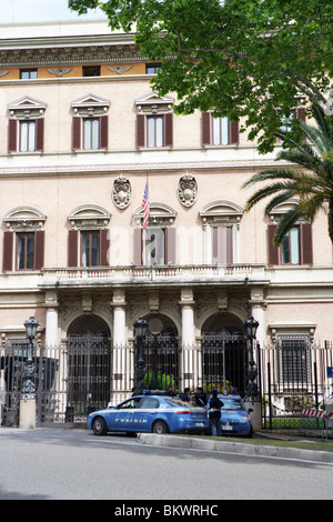 Ambasciata americana a Roma Itlay Foto Stock