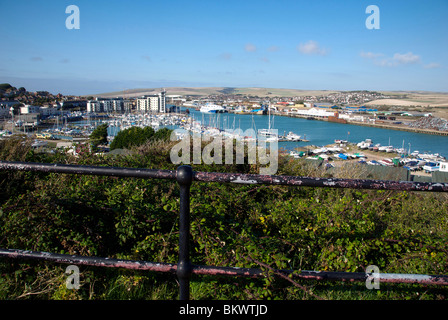 Newhaven East Sussex Regno Unito Marina Foto Stock