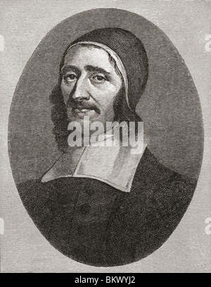 Richard Baxter, 1615 a 1691. Inglese Puritan chiesa leader, poeta, inno-scrittore, teologo. Foto Stock