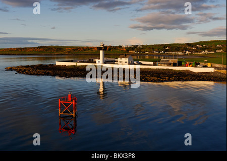 Punto di Ferris a Ballylumford su Larne Lough County Antrim Foto Stock