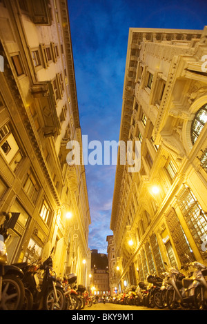 Palazzi lungo il Corso Italia, Trieste, Friuli Venezia Giulia, Superiore Italia, Italia Foto Stock