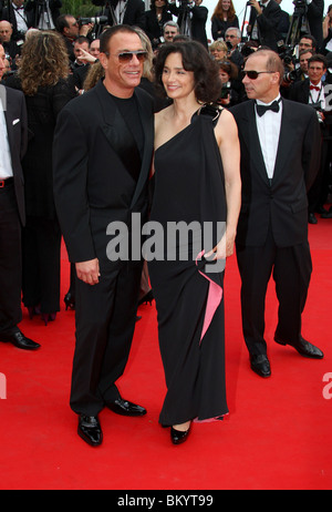 JEAN-CLAUDE VAN DAMME ROBIN HOOD PREMIERE CANNES FILM FESTIVAL 2010 PALAIS DES FESTIVAL CANNES Francia 12 Maggio 2010 Foto Stock