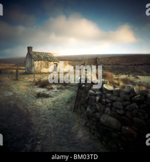 Fienile nel North Yorkshire Dales Inghilterra Foto Stock