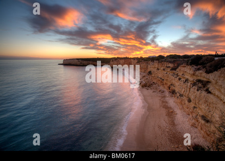 Città di portici, comune di Lagoa, distretto di Faro, regione di Algarve, PORTOGALLO Foto Stock