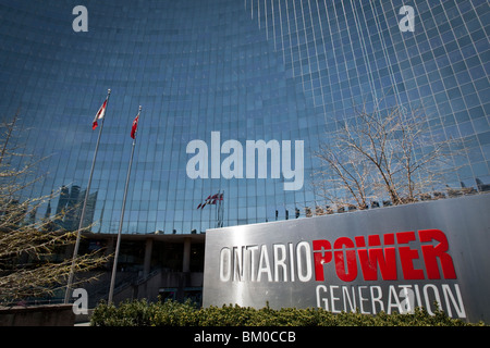 Ontario Power Generation sede è visto in Toronto Foto Stock