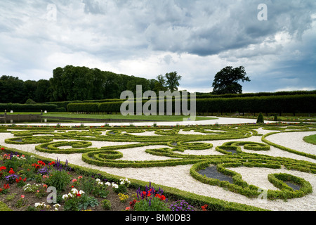 Augustusburg palace, Bruehl, Renania settentrionale-Vestfalia, in Germania, in Europa, l'UNESCO patrimonio mondiale Foto Stock