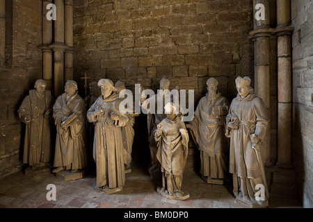 La Cattedrale gotica di San Stephanus e San Sisto, Halberstadt, Harz, Sassonia-Anhalt, Germania, Europa Foto Stock