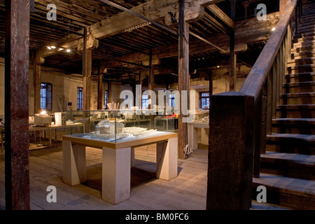 Ufficio Architetto, loft in fabbrica convertita, Souzhou Creek Foto Stock