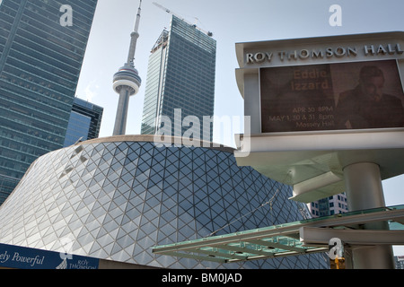 Roy Thomson Hall è raffigurato in Toronto Foto Stock