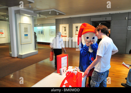 Israele Haifa, interno del Tikotin Museo di arte giapponese Foto Stock