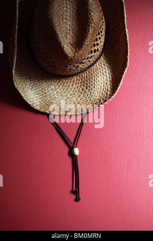 Cappello di paglia Foto Stock