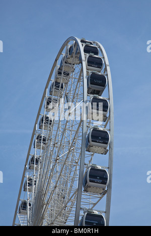 Sheffield Eye Ferris Wheel, Sheffield, South Yorkshire, Inghilterra. Foto Stock