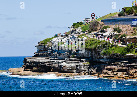 Bondi cliff walk Foto Stock