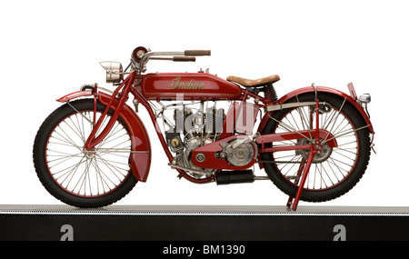 1917 Indian 7hp Powerplus motociclo Foto Stock