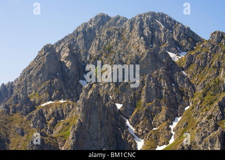 Monte Alben, Alpi Bergamo, Lombardia, Italia Foto Stock